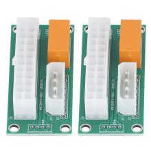 2 piezas de fuente de alimentación dual Sync Starter, IDE 4/24 pines