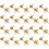 40Stk Schmuck Ohrstecker Kugelpost DIY 8