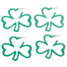 2 Paar Ohrstecker Schmuck Saint Patrick Tag