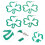 2 Paar Ohrstecker Schmuck Saint Patrick Tag 2