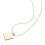 5Stk Rose Gold Medaillon Kette Mit Bild Damen Modeschmuck 3