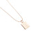 5Stk Rose Gold Medaillon Kette Mit Bild Damen Modeschmuck 2