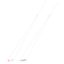 1Stk Farbenfrohe Fünfzackiger Stern Halskette Kinder Geschenk Schmuck