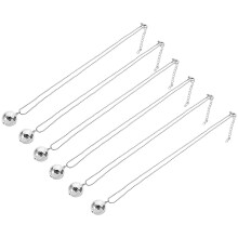 6 Legering Hals Hangertje Discolicht Ketting