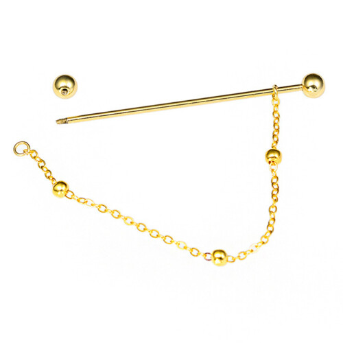 Collar Pin Kralen Schroefbare Kraagstaaf Overhemd En
