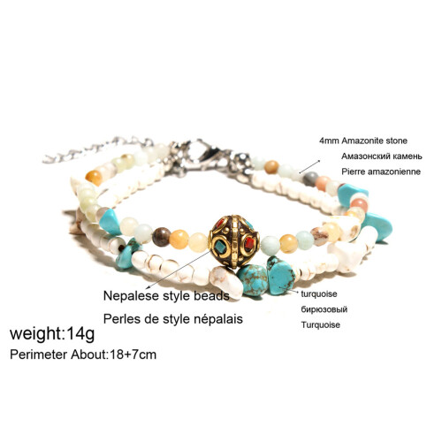 Mujer Brazalete Nepal Para El Pie 1