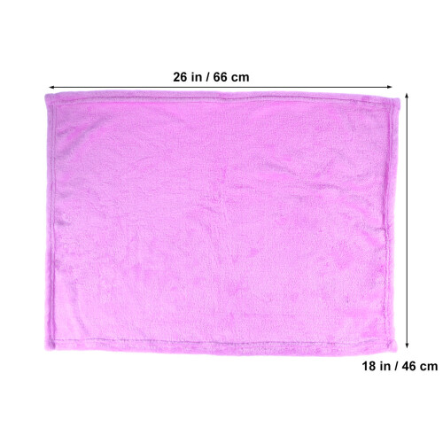 En Flanelle Pour Animal De Compagnie Violet Clair 1