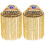 2 Pezzi Spalline Con Napoletana E Spilla Per Costume 6