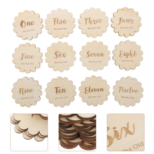 De Tarjetas De Para Bebés En Madera 2