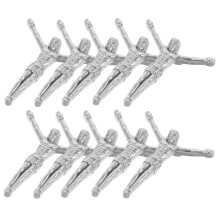 10 Pièces Pendentif Croix Solide Pour Bijoux Religieux