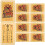40 Pièces Carte Chinoise Feng Shui Protection Serpent 2