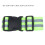2 Unidades Brazalete Reflectante Ajustable Para Correr De 2