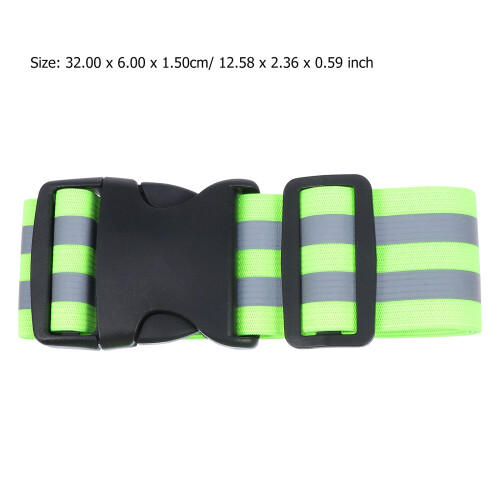 2 Unidades Brazalete Reflectante Ajustable Para Correr De 1