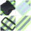 2 Unidades Brazalete Reflectante Ajustable Para Correr De 10