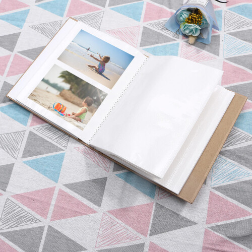 1 Pezzo Album Fotografico Design Traforato Per Famiglia 2