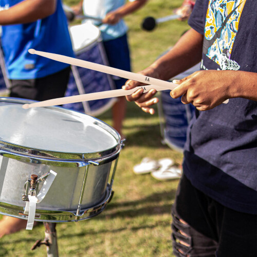 1 Par De Baquetas De Roble 5A Para Instrumentos De Percusión 2