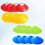 16 Pièces Football, , Plateau 4 Couleurs 4