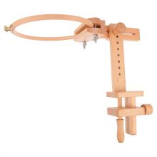 Soporte Madera Ajustable Para Cruz Rotación 360 Grados