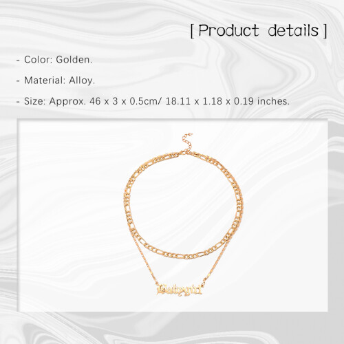 Collana Con Lettera Per , Ciondolo , 1
