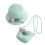 Ensemble Kit Plage Chapeau Sac Bandoulière Vert 4