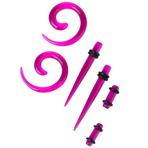 54 Pezzi Spine Auricolari In Silicone Per Dilatazione Orecchie