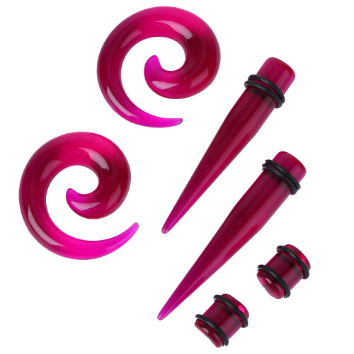 54 Pezzi Spine Auricolari In Silicone Per Dilatazione Orecchie 2