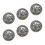 6 Pièces Bouton À Pour Vêtements Accessoire 1