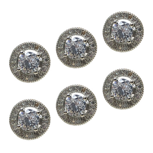 6 Pièces Bouton À Pour Vêtements Accessoire