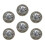6 Pièces Bouton À Pour Vêtements Accessoire 7