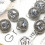 6 Pièces Bouton À Pour Vêtements Accessoire 4