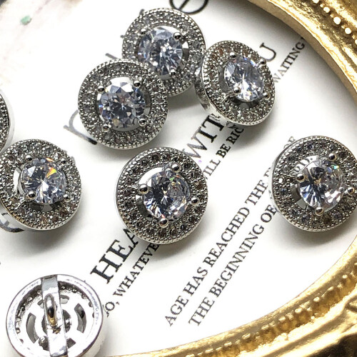 6 Pièces Bouton À Pour Vêtements Accessoire 2