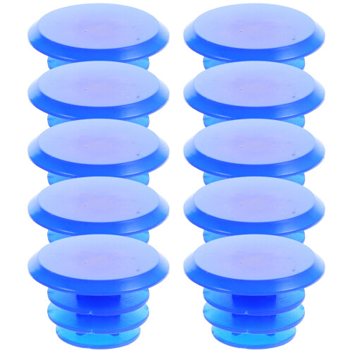 10 Pièces Bouchons De Guidon Pour Route En Pvc 2