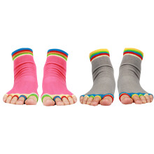 2 Paia Calzini Antiscivolo Suola Silicone Per Yoga, Danza, Fitness