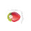 Set Fragola Con , Maschera E Per Festa A Tema 3