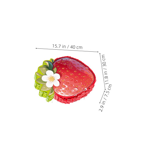Set Fragola Con , Maschera E Per Festa A Tema 2