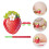 Set Fragola Con , Maschera E Per Festa A Tema 11