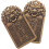 6St Gouden Messing Tiger Token Sleutelhanger DIY Accessoires 3