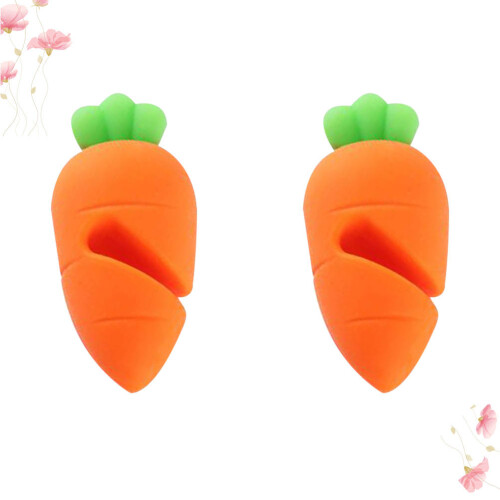 2St Silicone Läckageskyddad Kastrulllockshållare För Kök 2