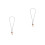2St Duurzaam Kruis Hanger Auto Spiegel Ketting Met Multi 4