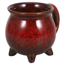 Filiżanka Ceramiczna 350 Ml Wiedźma Kociołek Z Uchem Na Halloween