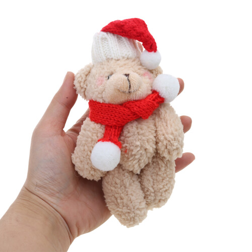 Weihnachtsbär-Stoffornament, stilvolle 2