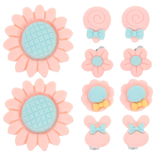 5 Pares De De Com Personagem Sem Bijuteria 1