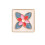 1 Abotoaduras Retangulares Com Floral Banhadas A Cobre 11