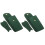 2 Pcs Portátil Para Relógio, Estojo De 9