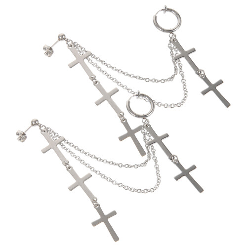 Um Par De Com Pingente E Tassel, Clip Para Homem