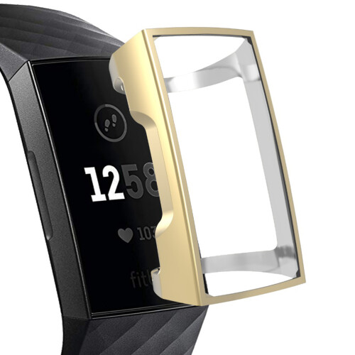 1 Capa TPU Compatível Com Fitbit Charge 3