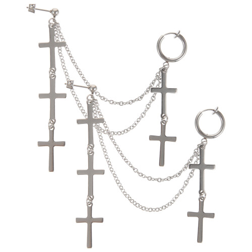 Um Par De Com Pingente E Tassel, Clip Para Homem 2