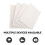 4Pcs Papel Para Lentes De Microscópios, Câmeras E Vídeo 8
