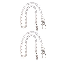 2Pcs Corrente Para Relógio De Vintage Com Fecho Metal