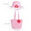 Conjunto De Chapéu De E Bolsa Para Com Flor Para 4